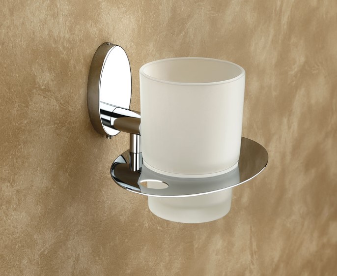 Royal Tumbler Holder Stainless Steel Bathroom Commercial Hotel Spa Wall Mount Heavy-Duty Anti-Rust Waterproof Easy Install Professional Grade Durable Toothbrush Cup Holder Rustproof Hygienic Regal Design Space Saving Luxury Finish Secure Mounting Stable S